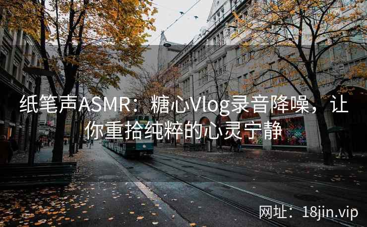 纸笔声ASMR：糖心Vlog录音降噪，让你重拾纯粹的心灵宁静