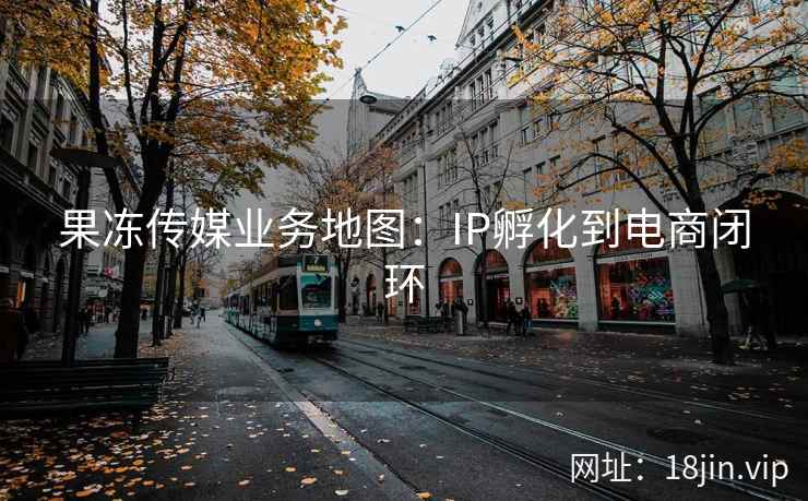 果冻传媒业务地图：IP孵化到电商闭环