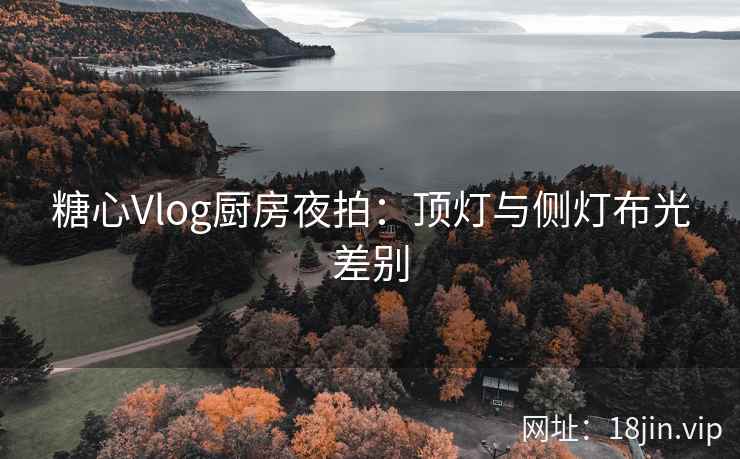 糖心Vlog厨房夜拍：顶灯与侧灯布光差别